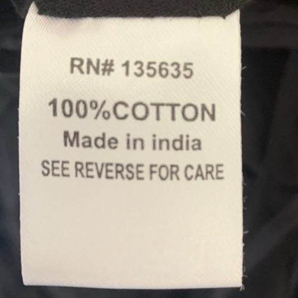 LOVE Sam Black Halter 100% Cotton Lace Boho Maxi Dress Women's Size Medium - Picture 12 of 14